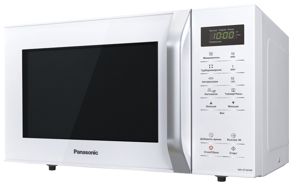 Изображение товара Микроволновая печь Panasonic NN-ST34HWZPE 25 л сенсорный дисплей