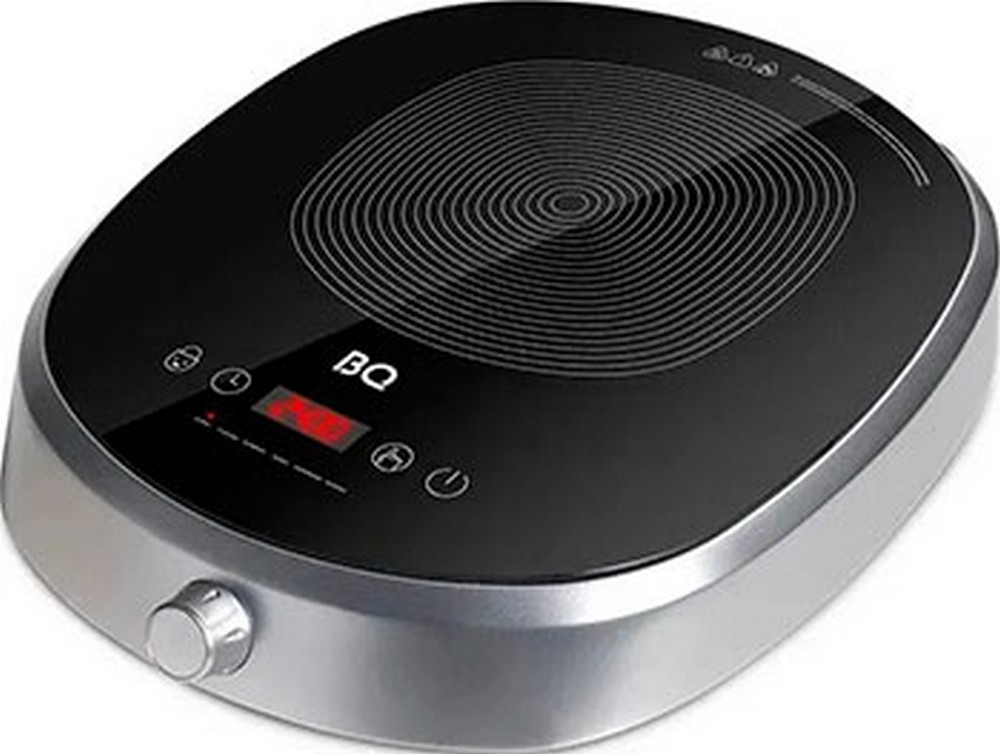 

Настольная плита BQ HP121SS Серый, Серый/черный