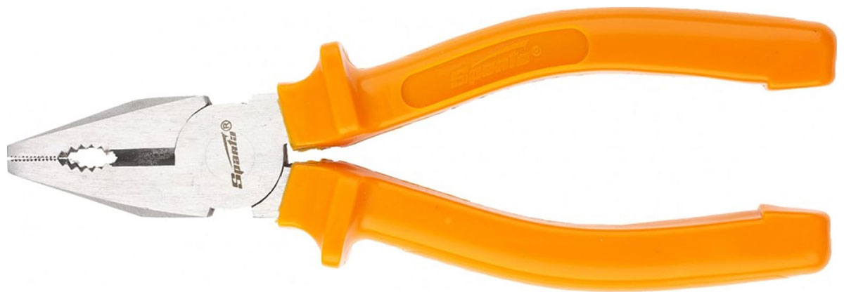 

Плоскогубцы Sparta 16962 Classic, 200 мм, шлифованные, пластмассовые рукоятки