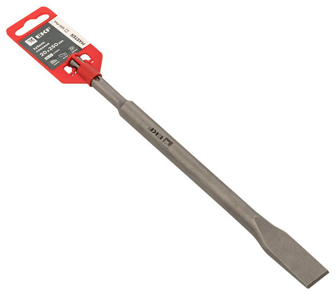 

Зубило плоское EKF SDS-plus 20х250 мм Master (ch-20-250-ms)