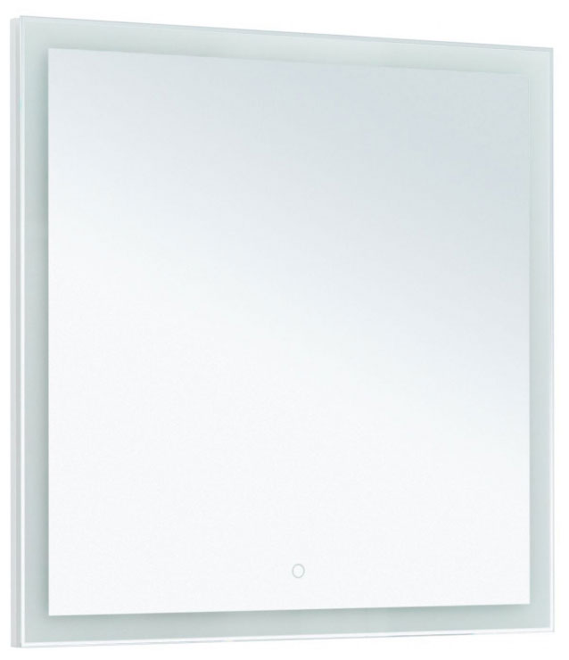 Изображение товара Зеркало Aquanet Гласс 80 белый LED подвесное с подсветкой