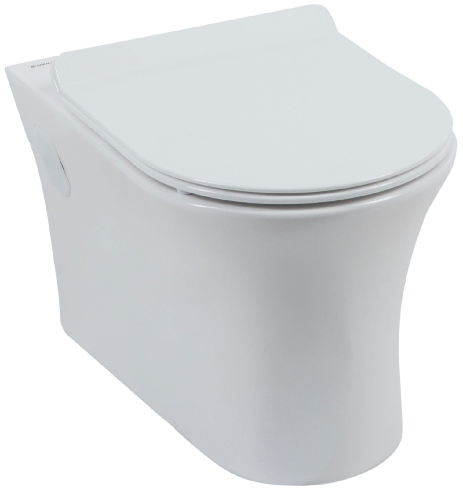 Изображение товара Подвесной унитаз Aquanet Rimless Roll-W CL-12249D безободковый белый