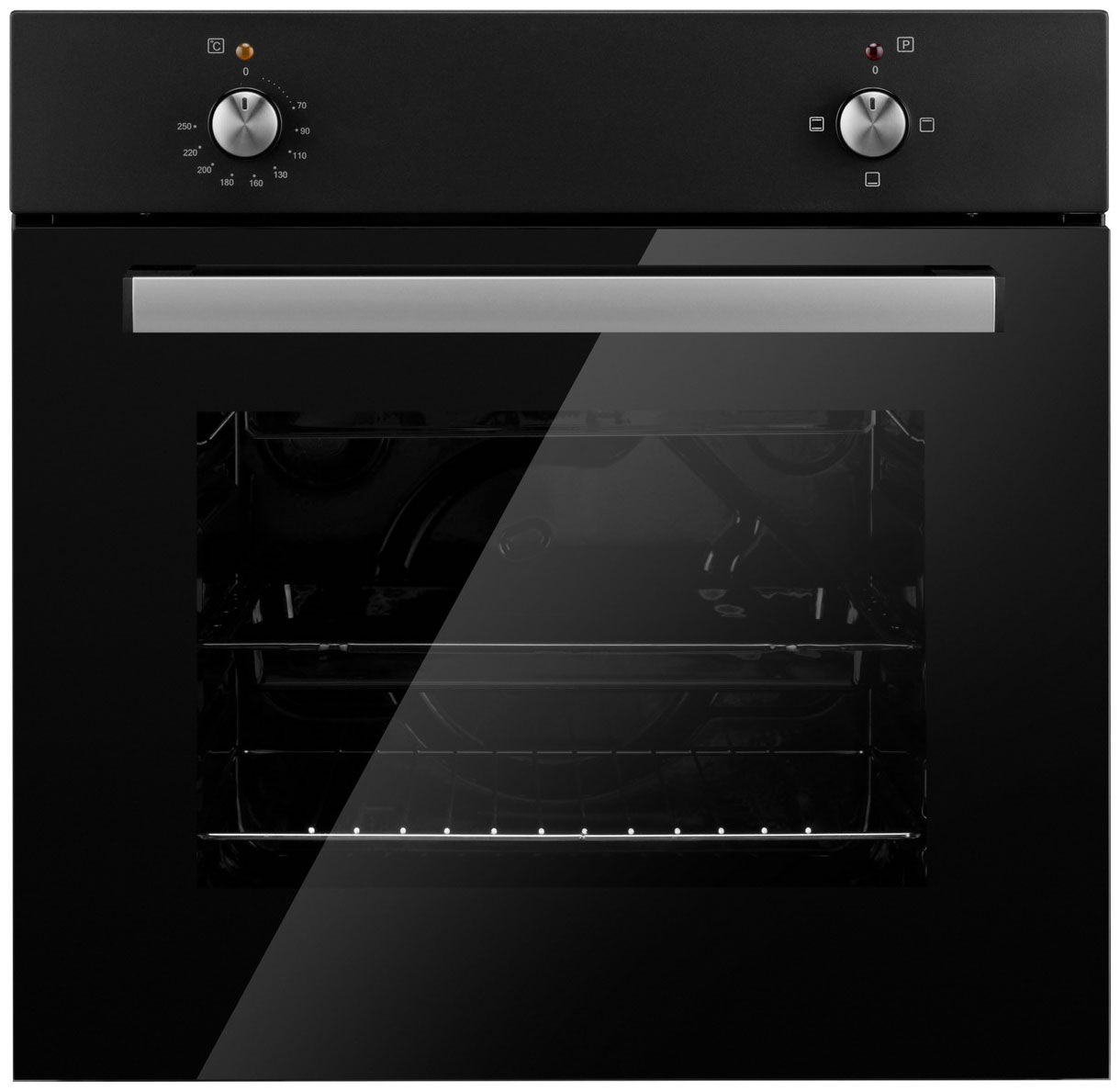 Изображение товара Электрический духовой шкаф Weissgauff EOM 180 B черный 50 л механический управление