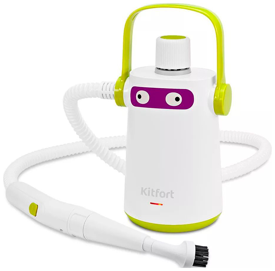 

Пароочиститель Kitfort KT-9109-2 бело-салатовый