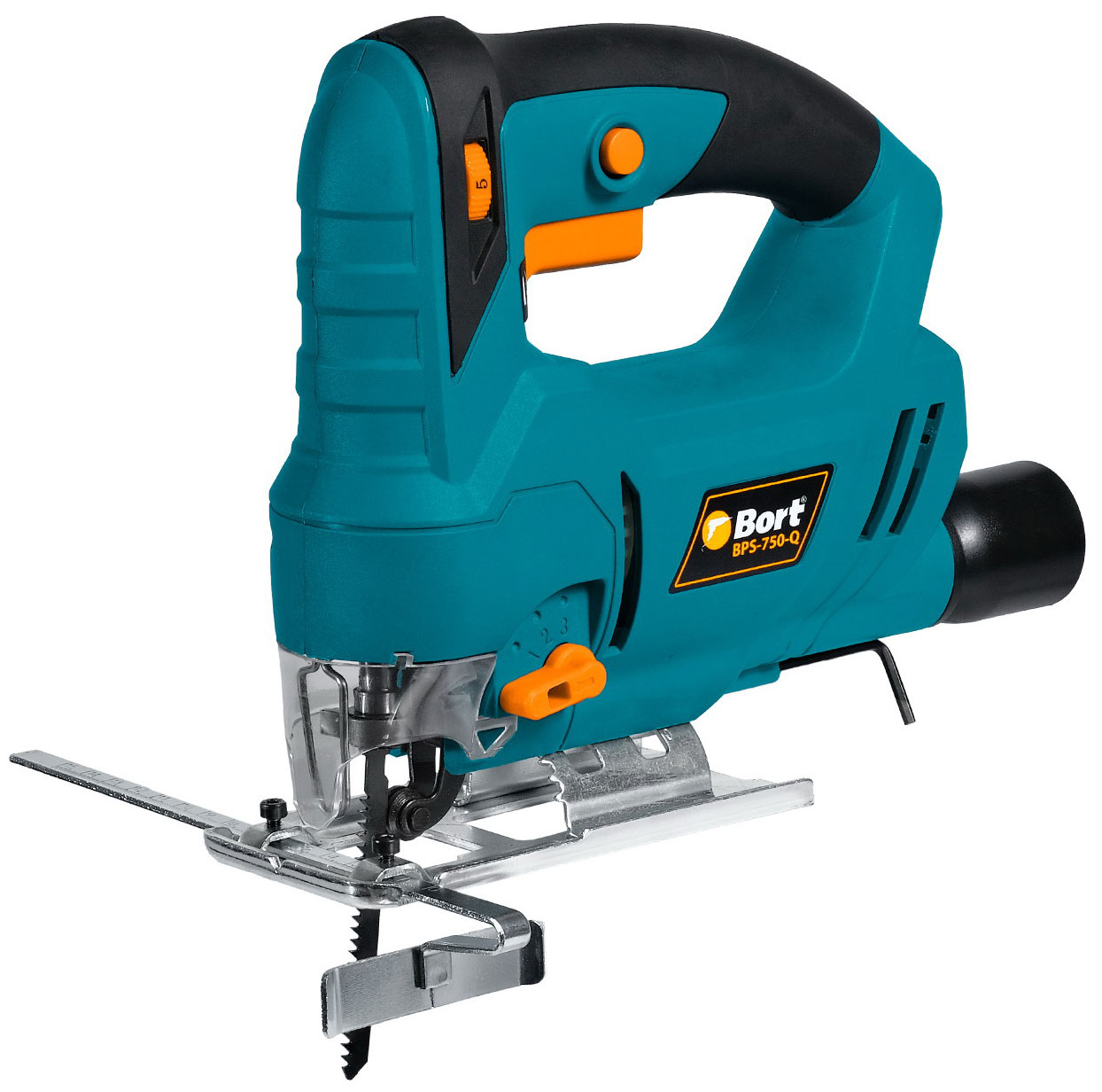 Изображение товара Лобзик электрический Bort BPS-750-Q мощность 720 Вт регулировка скорости для дерева и металла