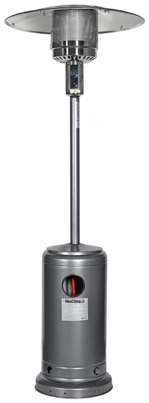 Изображение товара Уличный газовый обогреватель Neoclima 09HW-A серый 13 кВт