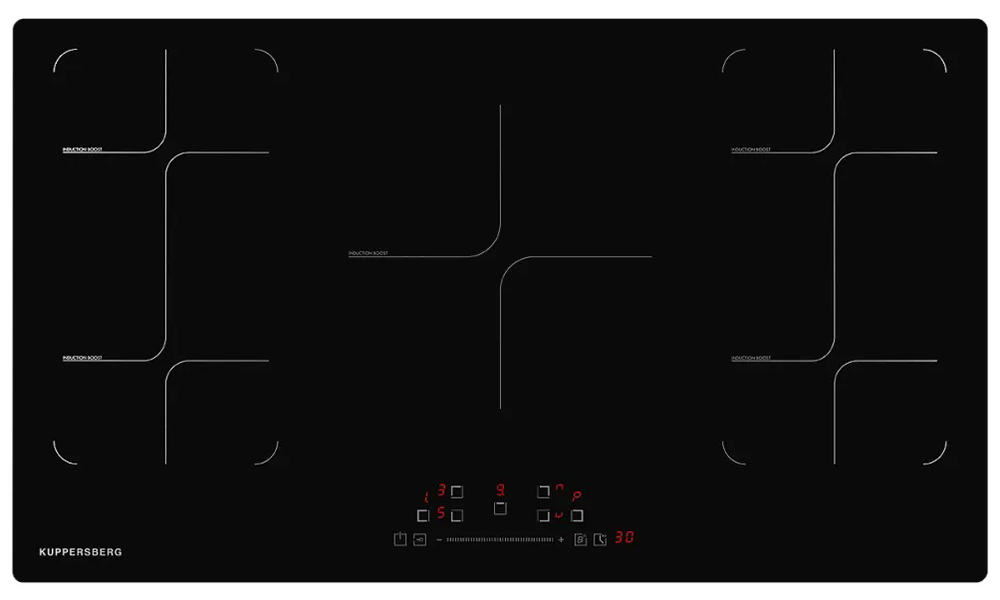 Изображение товара Индукционная варочная панель Kuppersberg ICS 905 5 конфорок стеклокерамика