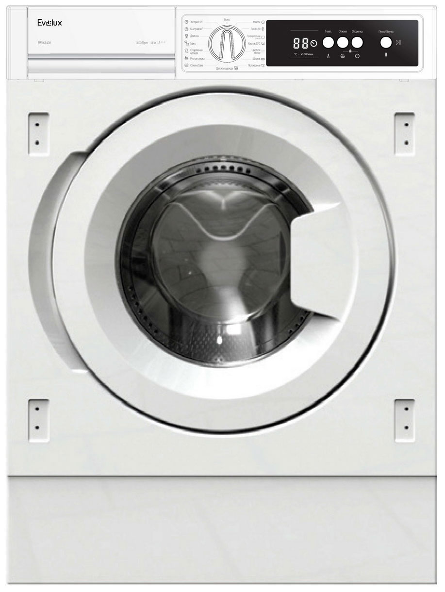 Встраиваемая стиральная машина Evelux EWI 61408 устройство блокировки люка замок люка ariston indesit 254755 int013id