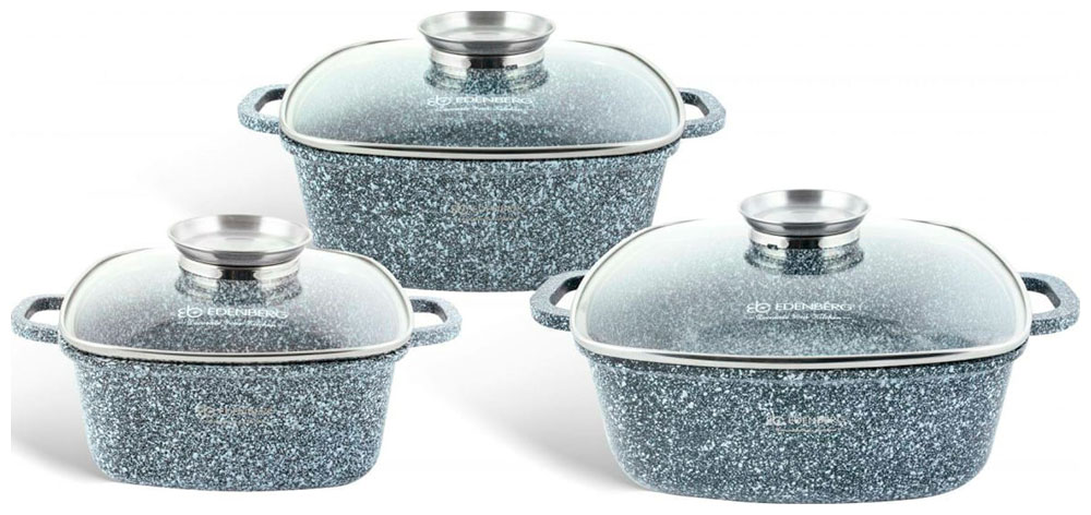 

Набор посуды Edenberg EB-8030 6 предметов