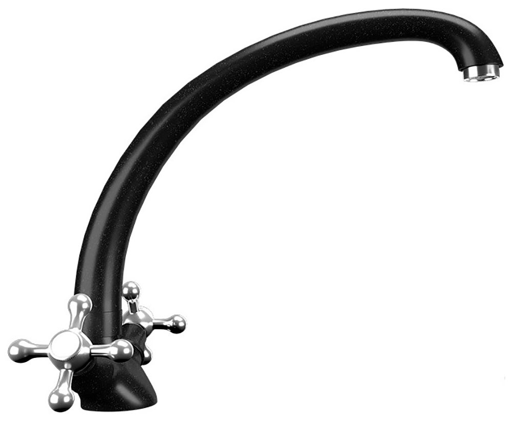 Изображение товара Кухонный смеситель Ulgran U-013/ультра-черный (U-013-344)