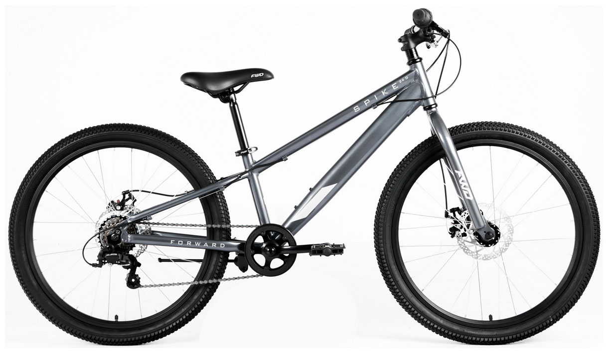 Велосипед Forward SPIKE 24 D серый/серебристый IB3F47133XGYXSR велосипед горный forward apache 27 5 2 0 d черный