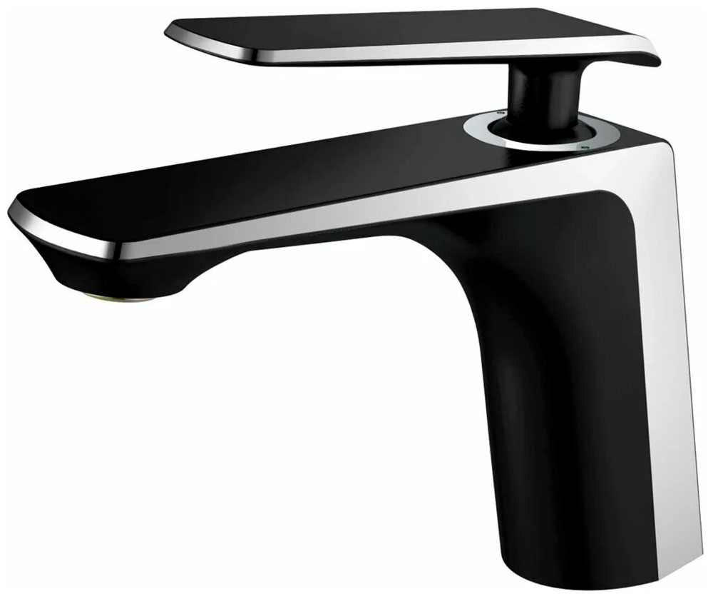 Изображение товара Смеситель для раковины Haiba HB548-7 черный современный латунь керамический картридж