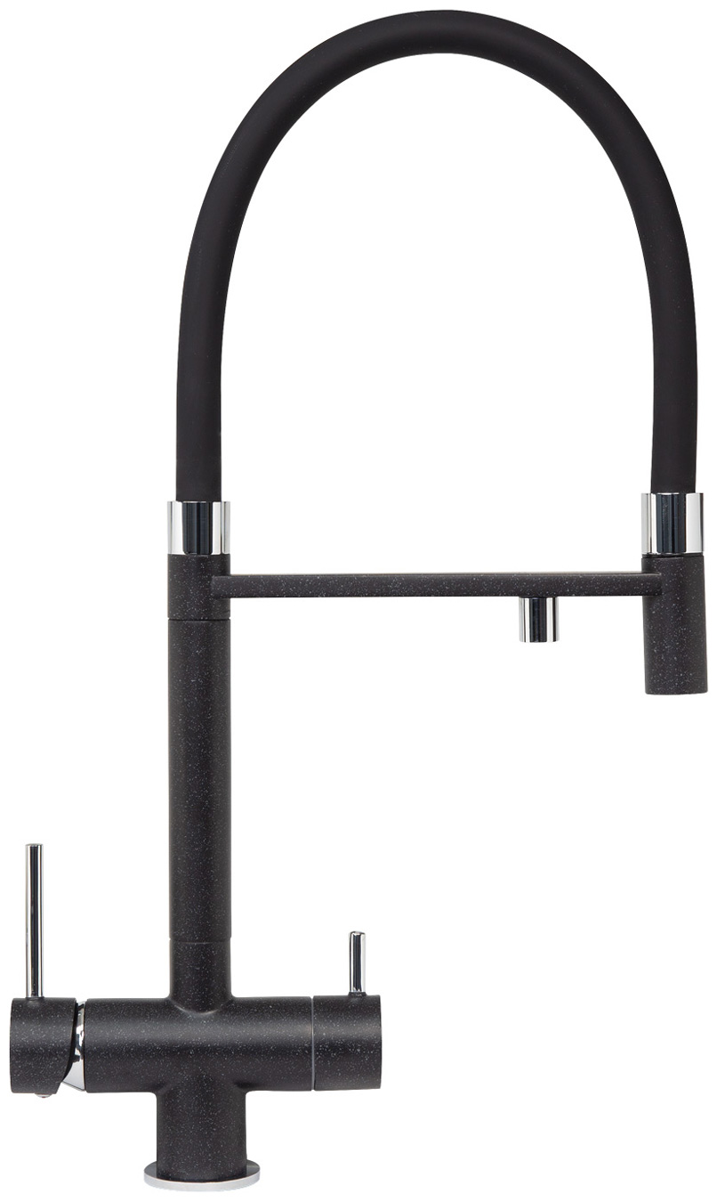 Изображение товара Кухонный смеситель Zigmund & Shtain 2300 У1-00222210 с гибким излив и фильтром