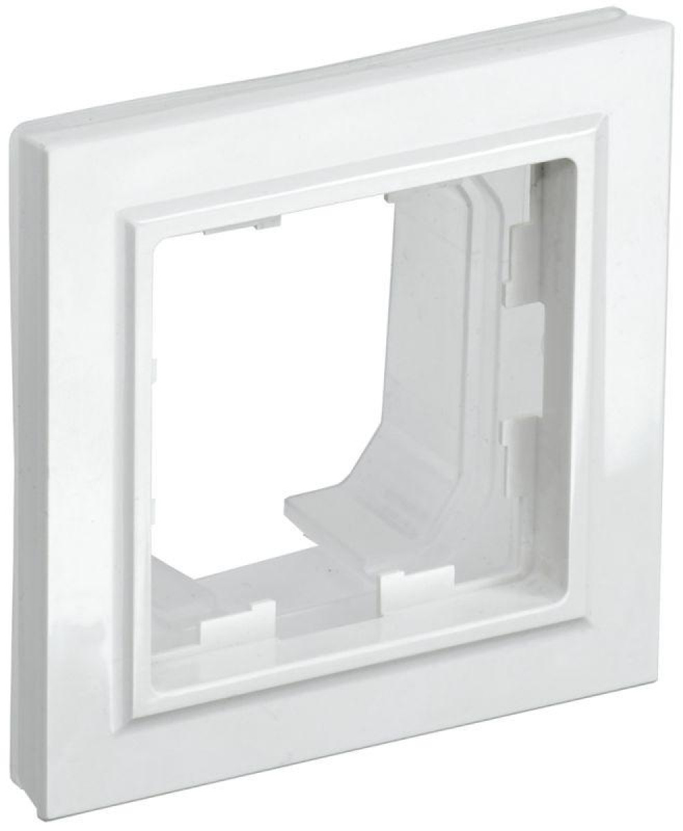 Изображение товара Рамка, основание для электустановочных изделий IEK BRITE IP44 белый