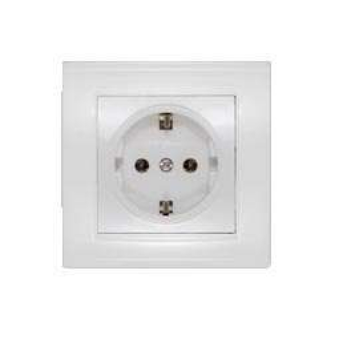 Изображение товара Универсальная розетка 1-м СП Бриллиант 16А IP20 с заземлением