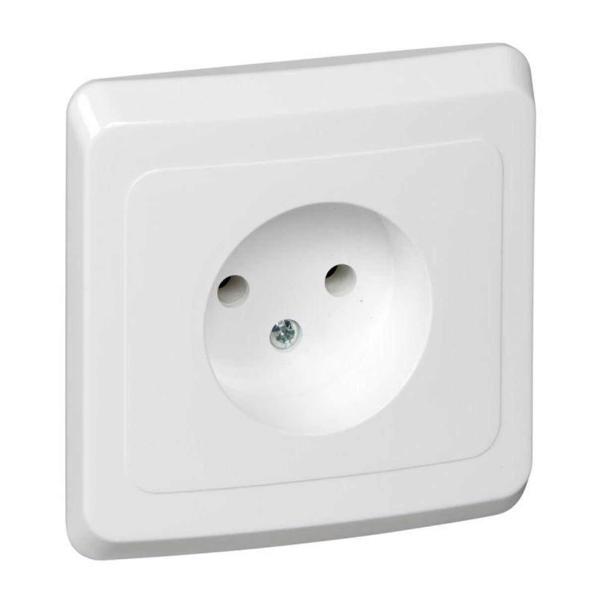 Изображение товара Розетка Systeme Electric Этюд 1-м СП 16А IP20 250В белая