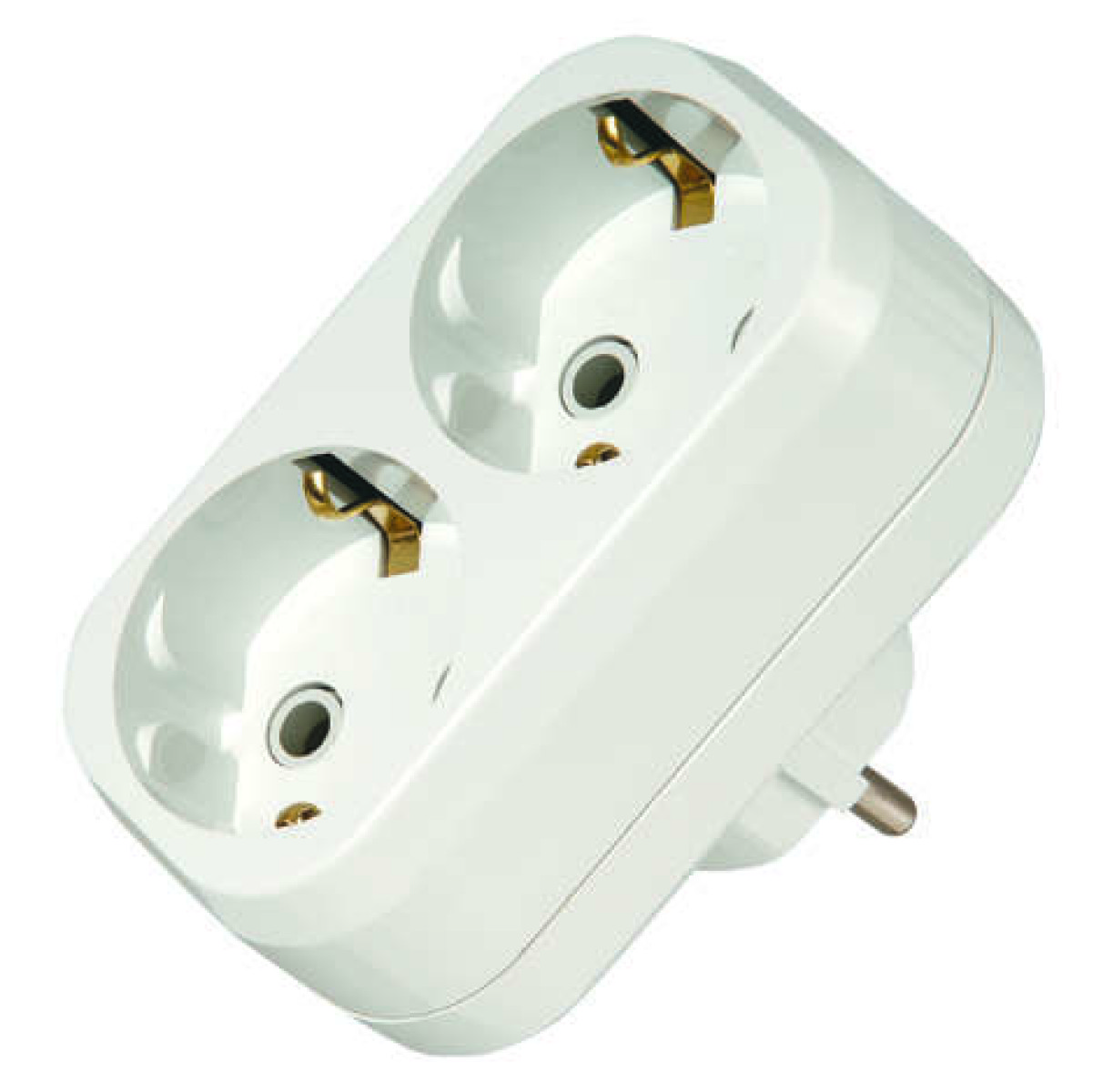 Изображение товара Аксессуары для электроустановочных изделий Makel Разветвитель 2-м с заземл.