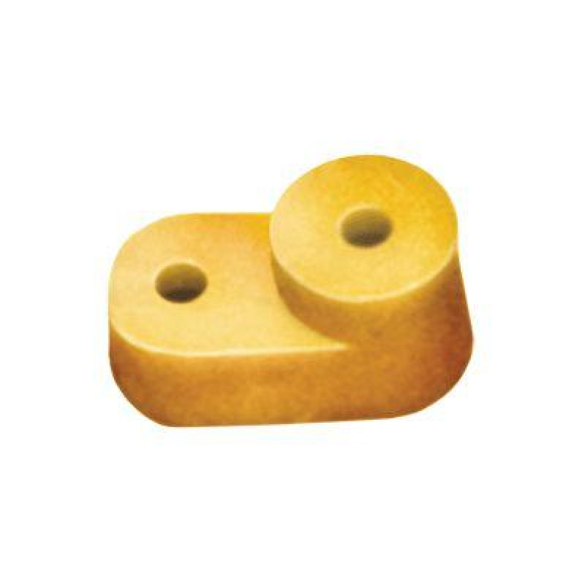 Изображение товара Высоковольтное и щитовое оборудование IEK Изолятор угловой для нулевой шины желт.