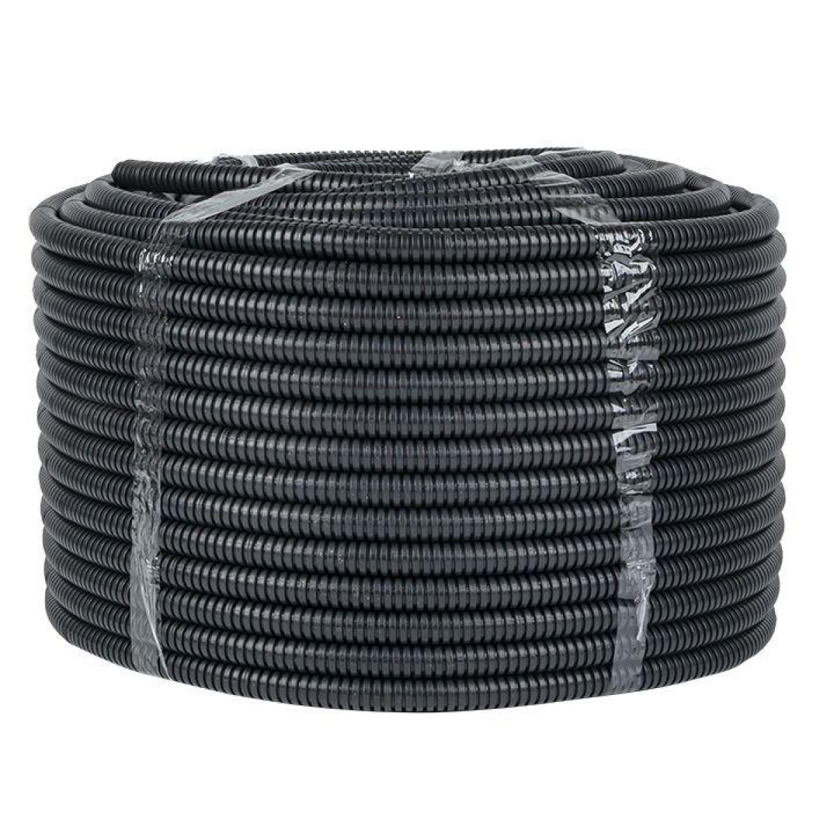 Изображение товара Кабеленесущие системы EKF Труба гофрированная d16мм с протяжкой безгалоген. трудногорючая (FRHF) (уп.100м) Plast PROxima