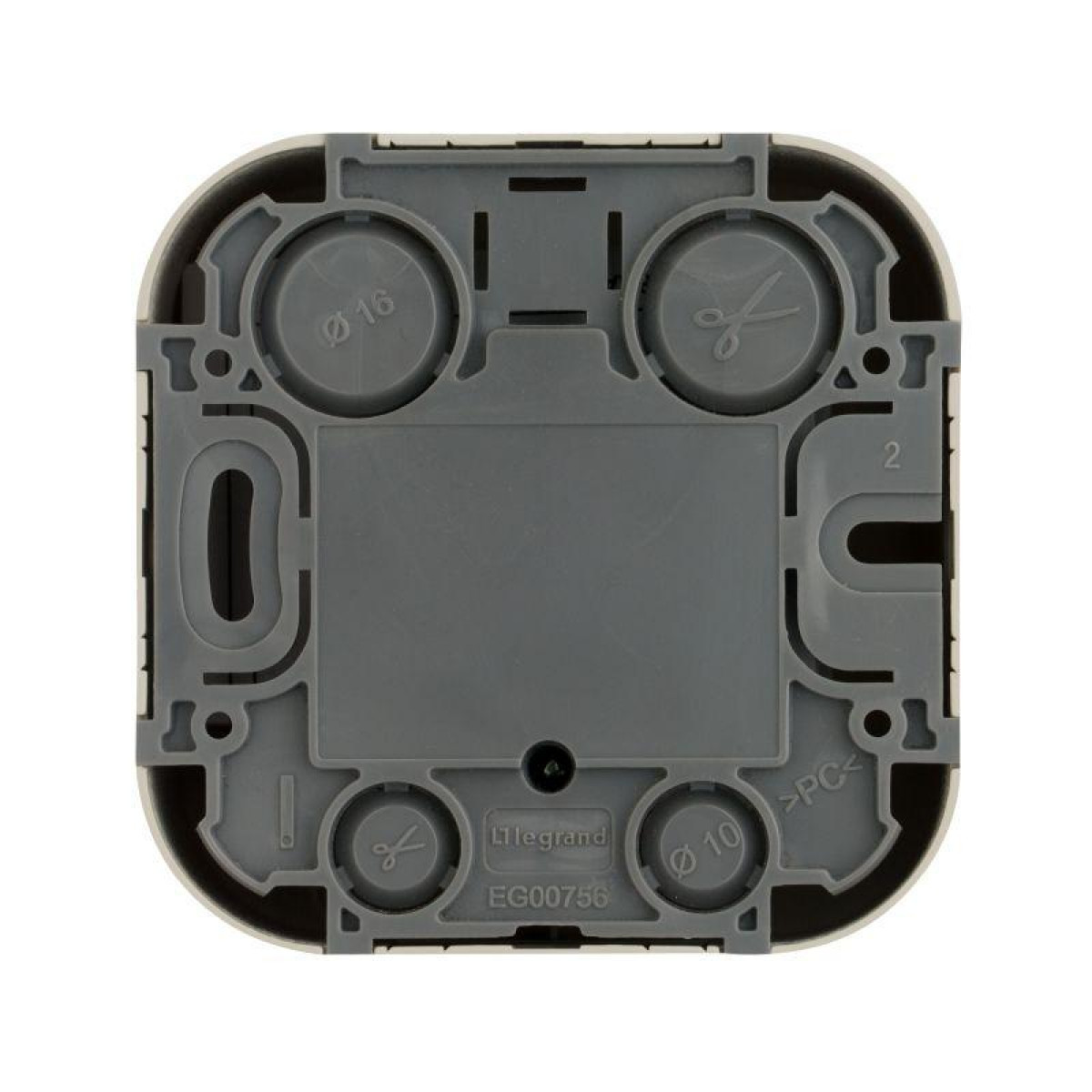 Изображение товара Розетки Legrand Розетка телевизионная TV 1-м ОП Quteo IP20