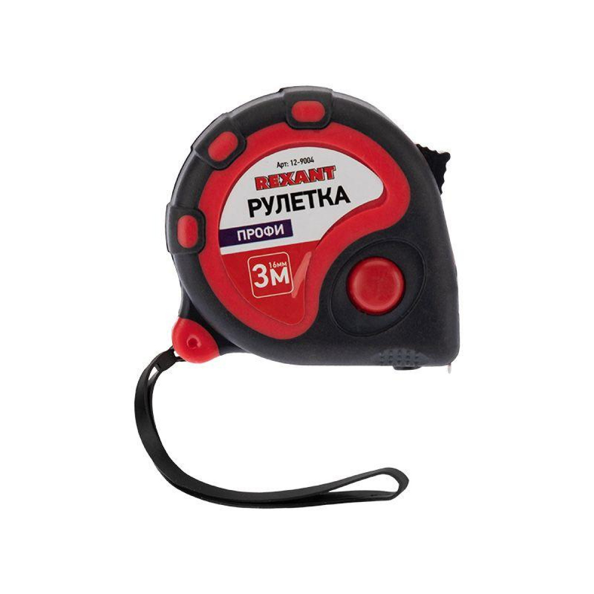 Изображение товара Рулетка измерительная Rexant Профи прорезиненный корпус 3мх16мм