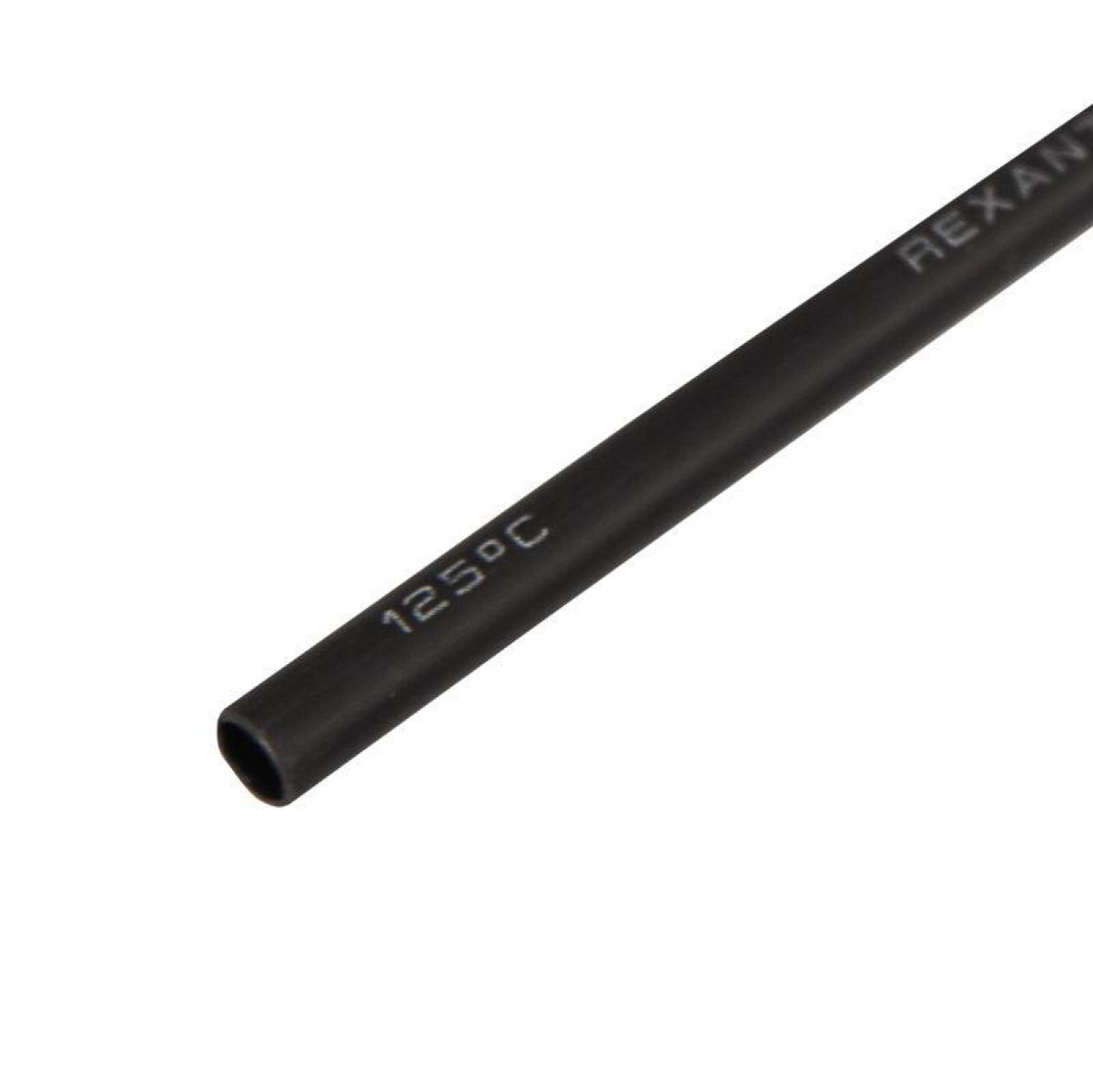 Изображение товара Изделия для электромонтажа Rexant Трубка термоусадочная тонкостен. 3/1 с клеем (3:1) 1м черн.