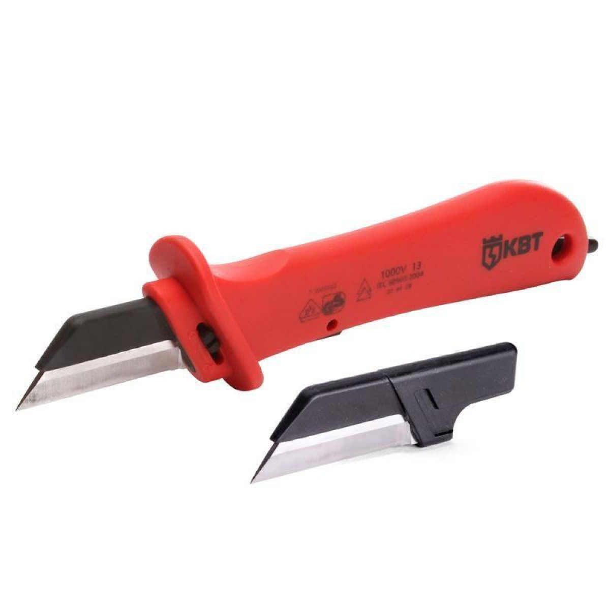 Изображение товара Нож КВТ НМИ-04 диэлектрический с дополнительным лезвием