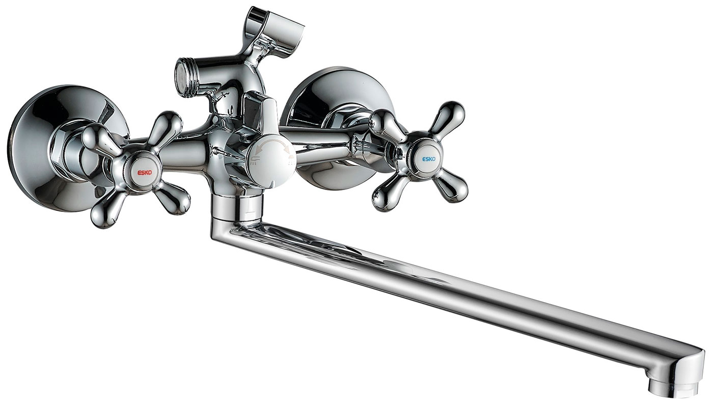 Изображение товара Смеситель для ванны и душа ESKO VIENNA VN 31-2 с монтажом на стену