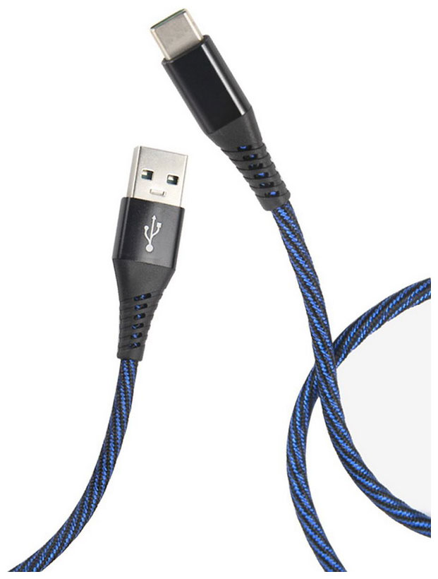 Кабель Borofone BU13 Craft, USB - Type-C, 5A (16934) кабель borofone bv13 usb c to 3 5 jack white