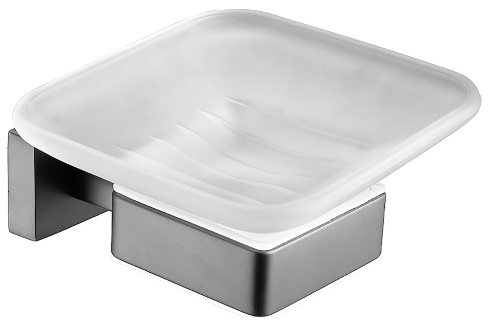 Изображение товара Мыльница Belz B904 настенная из нержавеющей стали и стекла современный дизайн