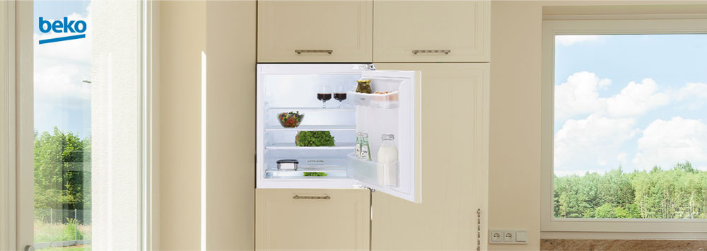 Встраиваемый однокамерный холодильник Beko BU 1100 HCA встраиваемый морозильник beko bu 1200 hca