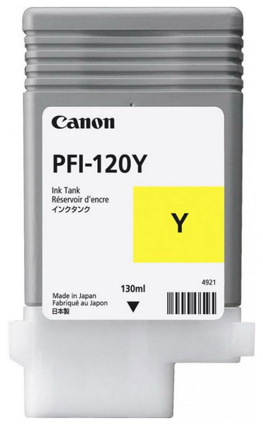 Изображение товара Картридж Canon PFI-120 2888 C 001 Жёлтый Изображение товара Картридж Canon PFI-120 2888 C 001 Жёлтый