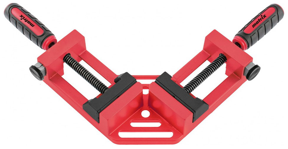 Изображение товара Струбцина угловая быстрозажимная Matrix 20322 для фиксации под 90 градусов