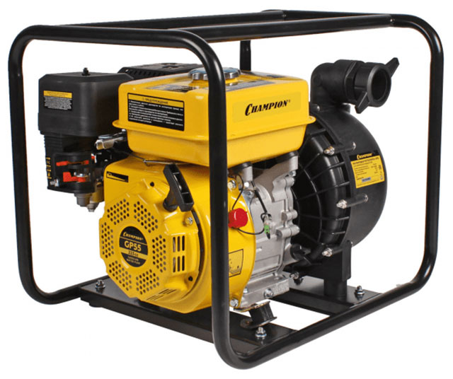 Изображение товара Мотопомпа Champion GP55 бензиновая для подачи и осушения воды