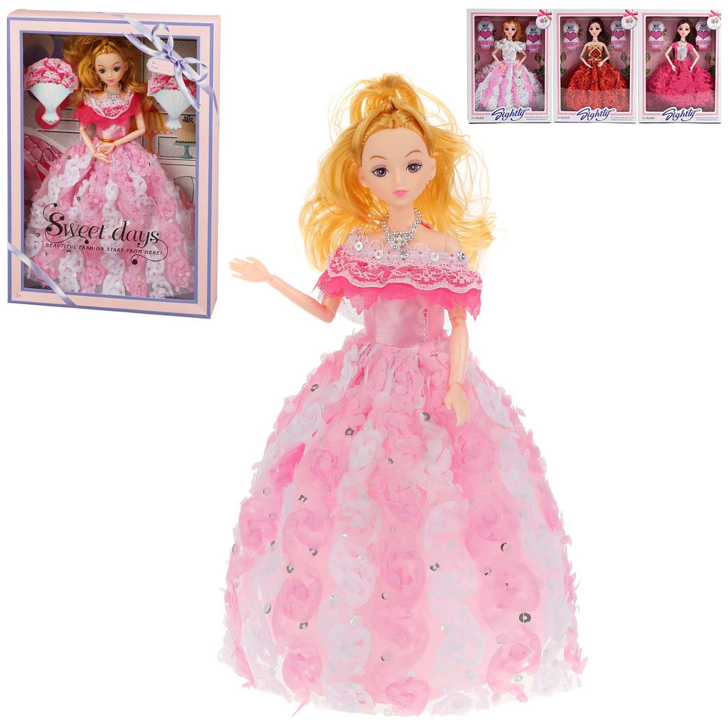Кукла Наша игрушка шарнирн., в ассорт., кор., 200559726 цена и фото