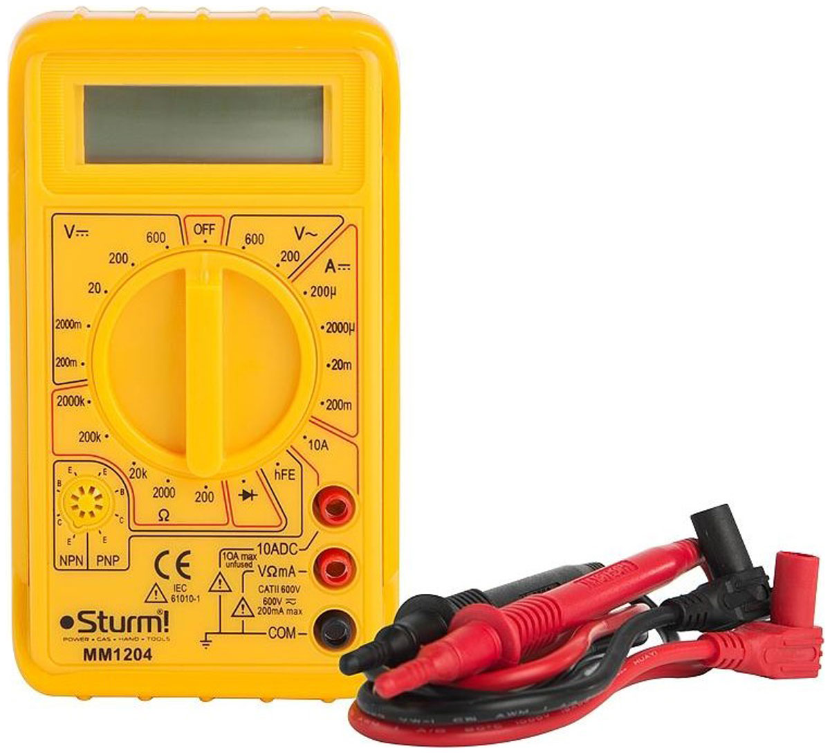 Изображение товара Мультиметр Sturm! MM1204