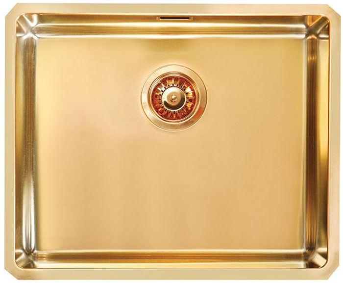

Кухонная мойка Alveus KOMBINO 50 MONARCH BRONZE SAT 90 542X442X195 F S с выпуском без сифона (1121283), Бронза