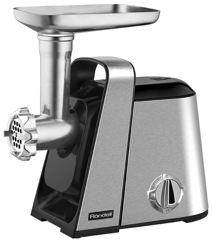 Изображение товара Мясорубка Rondell RDE-1454 мощность 2000 Вт с дисками и насадками для колбас и кеббе