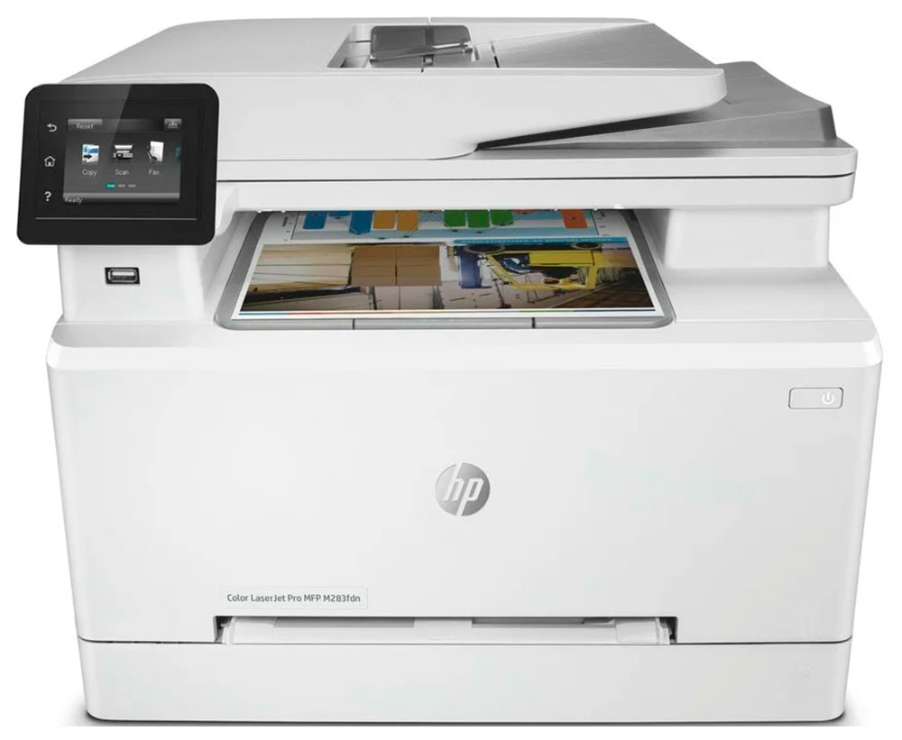 Изображение товара МФУ лазерный HP Color LaserJet Pro M283fdn (7KW74A)