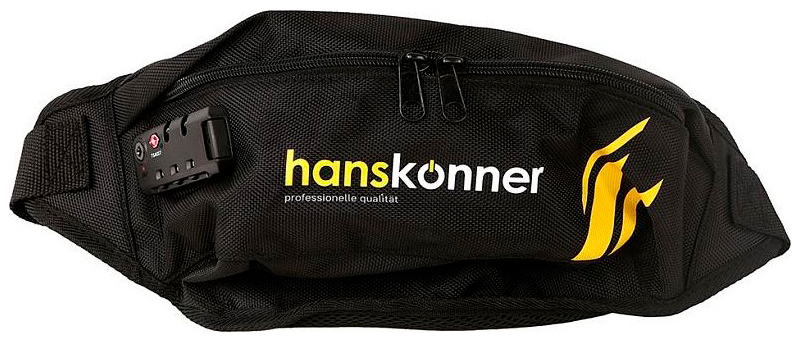 Сумка поясная Hanskonner (HKWB0002), 410мм x 170мм x 100мм, кодовый замок Сумка поясная Hanskonner (HKWB0002), 410мм x 170мм x 100мм, кодовый замок