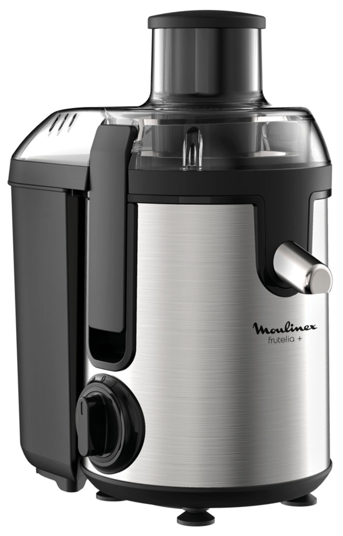 Центробежная соковыжималка Moulinex Frutelia+ JU420D10, серебристый Центробежная соковыжималка Moulinex Frutelia+ JU420D10, серебристый