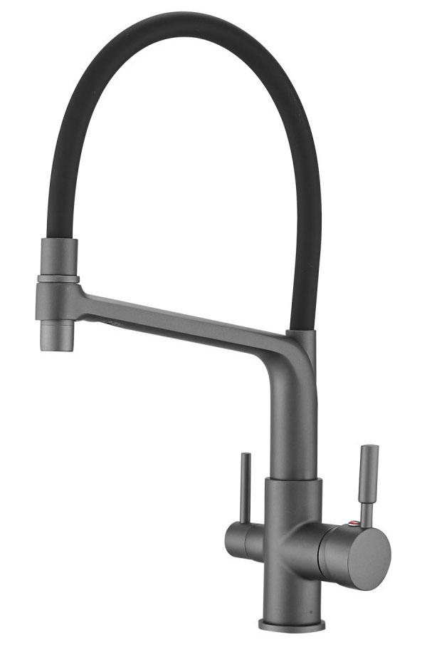 

Кухонный смеситель Rose R658/пепельный (R658Y)