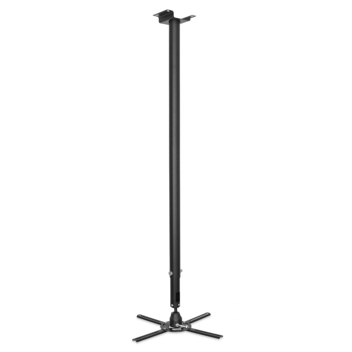 Изображение товара Кронштейн для проектора Buro PR06-B черный потолочный с поворотом и наклоном