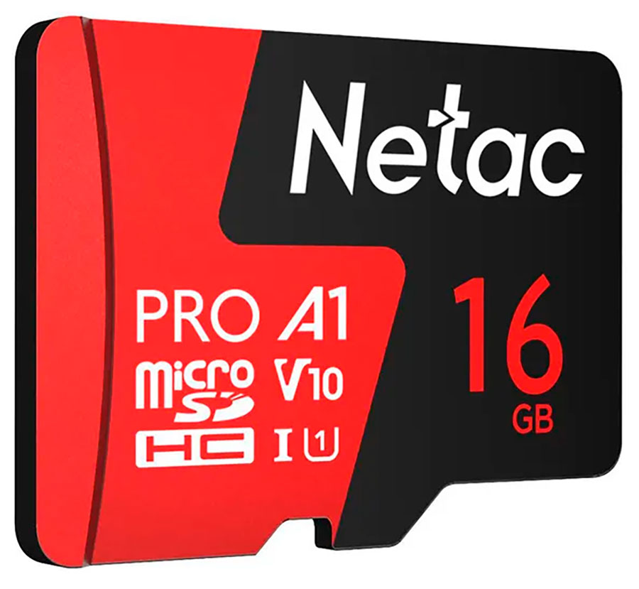 

Карта памяти microSD Netac P500 PRO, 16 GB (NT02P500PRO-016G-S)