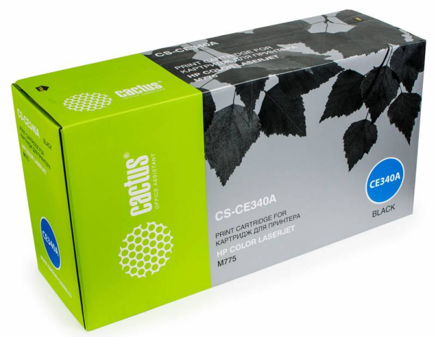 Изображение товара Картридж лазерный Cactus CS-CE340A черный для HP CLJ M775