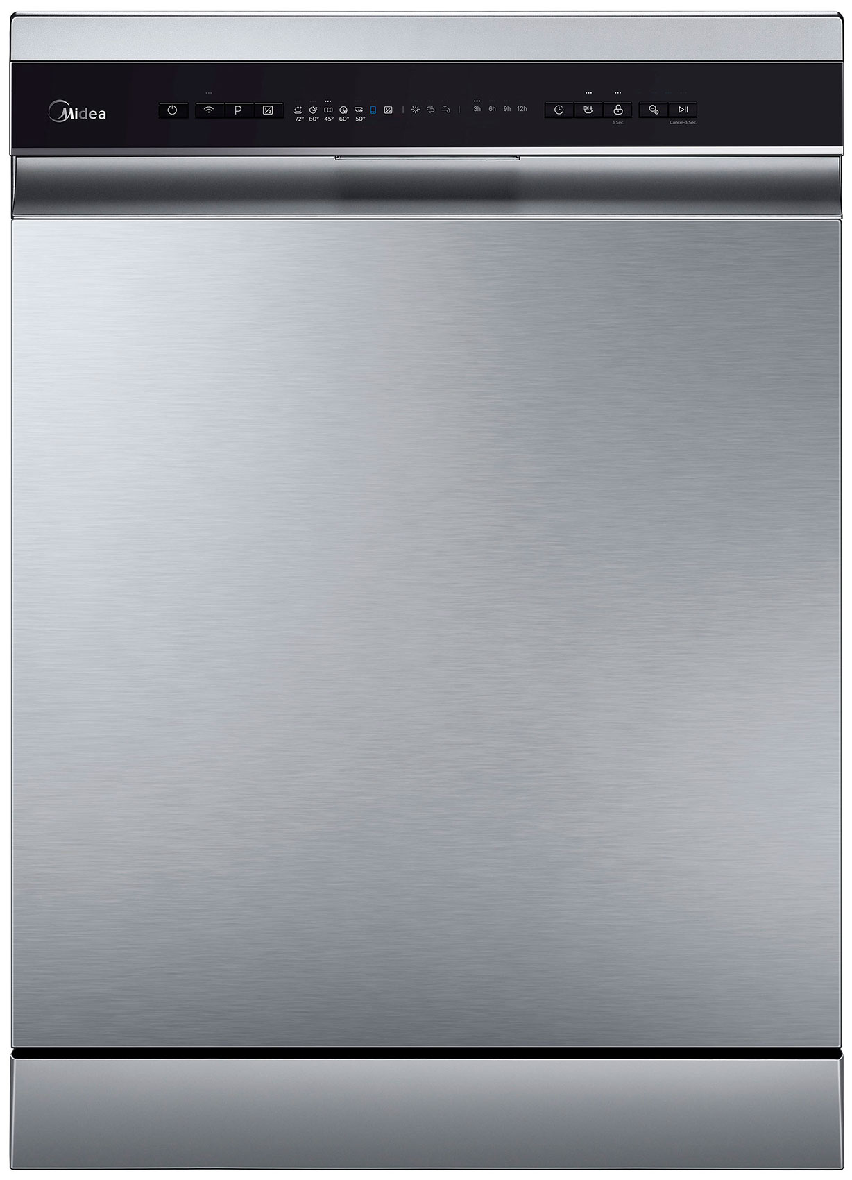 

Посудомоечная машина Midea MFD60S160Si, Серебристый