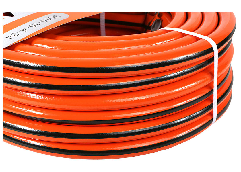 Изображение товара Шланг садовый Sturm! 3015-15-4-34, 25 м, оранжевый/черный