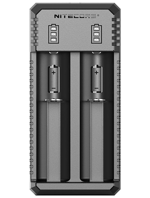 Изображение товара Зарядное устройство Nitecore UI2 18650/21700 на 2*АКБ Intellicharge V2 Совместим с Li-ion и IMR аккумуляторами с автоматическим определением