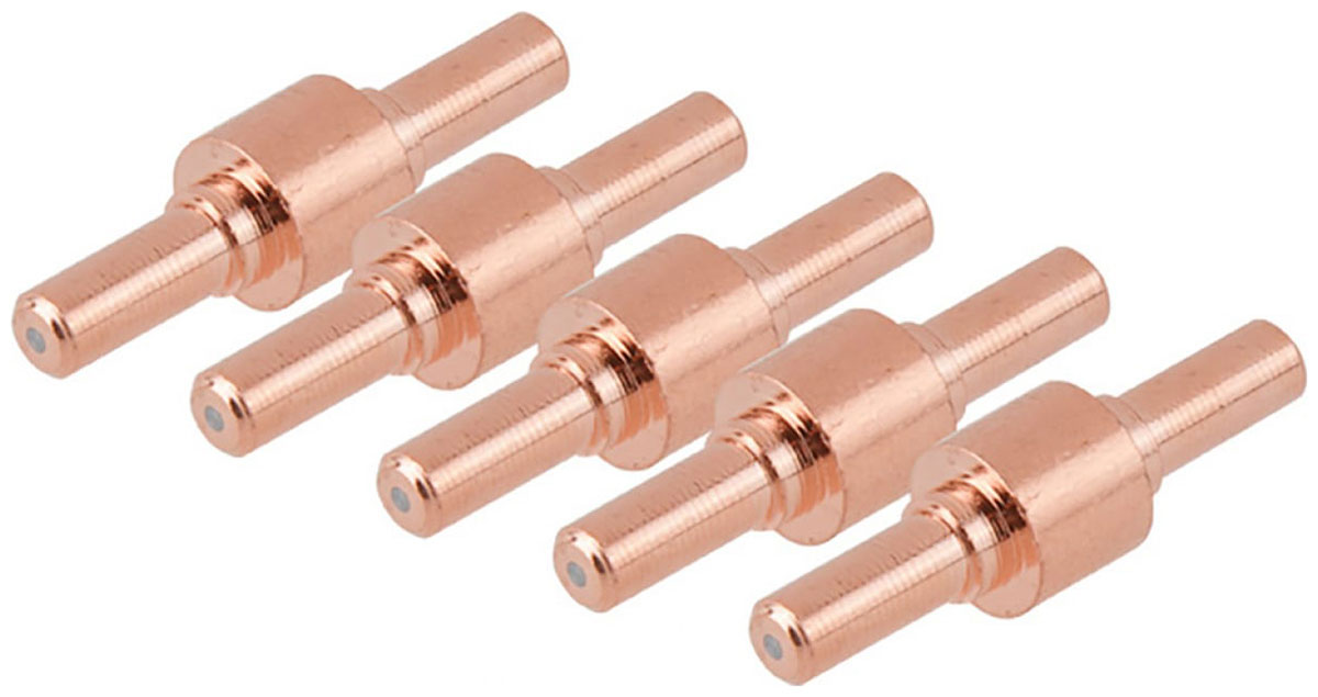 Изображение товара Электрод для плазменной резки Solaris удлиненный, для PT-31, набор 5 шт, WA-3945