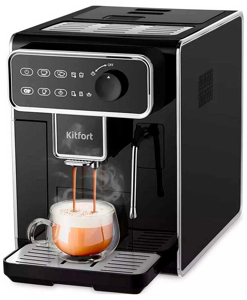 Изображение товара Кофемашина автоматическая Kitfort КТ-7256